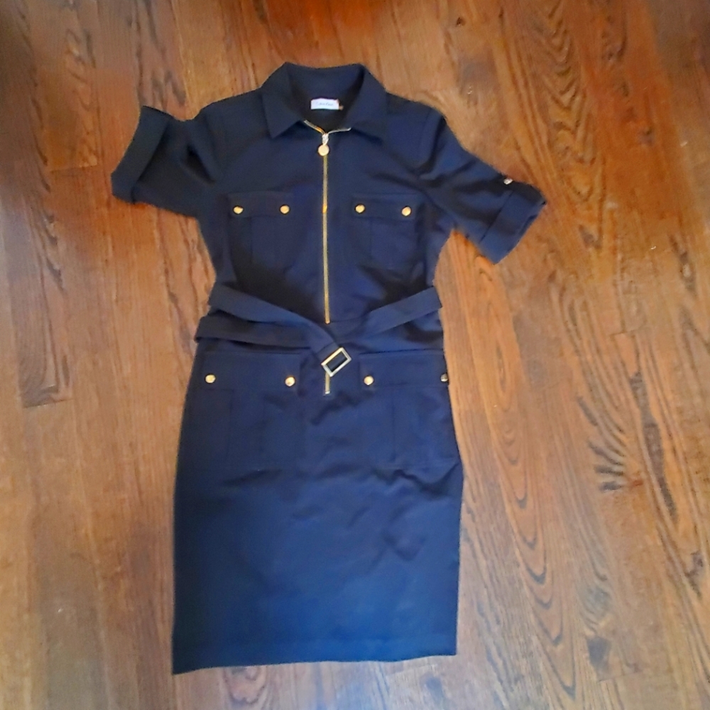 black calvin klein dress, size 10